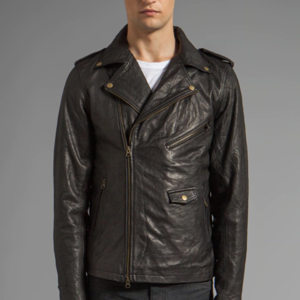 Zanerobe Crosstown Leather Jacket XXL